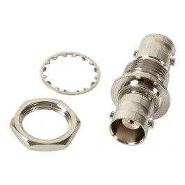 EFB Elektronik Adaptador de hembra a hembra RG58 50 Ohm con aislamiento de masa