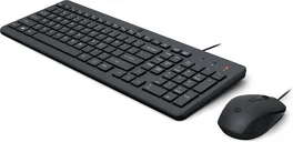 HP Teclado y ratón con cable 150 Negro