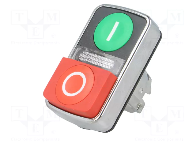 SCHNEIDER ELECTRIC Interruptor Doble Harmony XB4 22mm Rojo/Verde