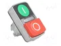 SCHNEIDER ELECTRIC Interruptor Doble Harmony XB4 22mm Rojo/Verde