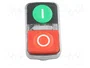 SCHNEIDER ELECTRIC Interruptor Doble Harmony XB4 22mm Rojo/Verde