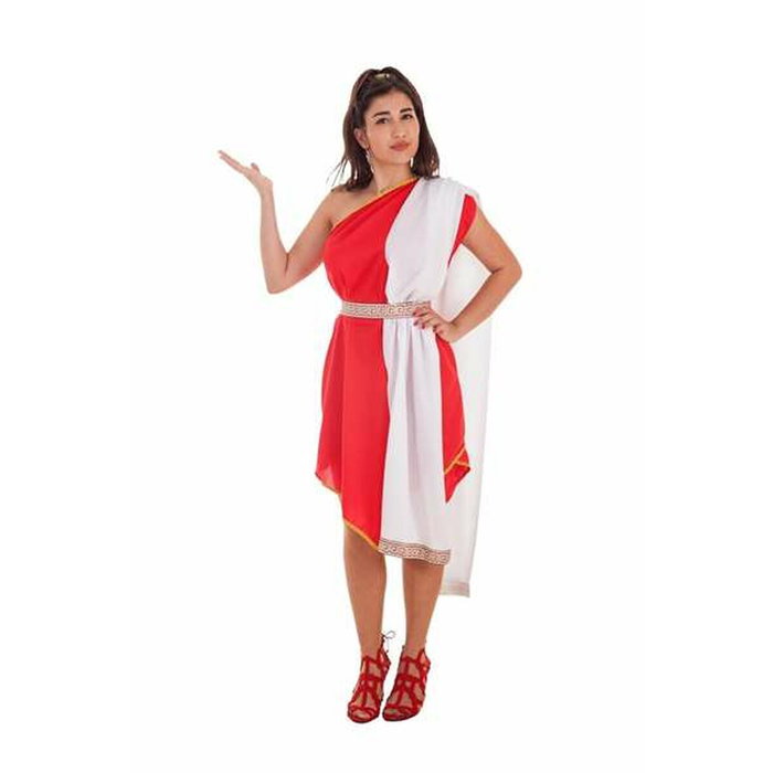 Creaciones Llopis Disfraz Adulto Romana Picos Rojo