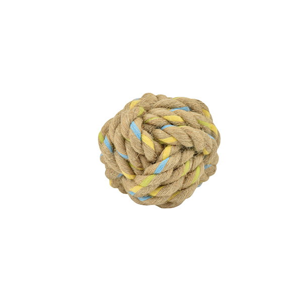 Nayeco Pelota Cuerda Dental Cáñamo 7cm (Pack de 3 unidades) Nayeco Pelota Cuerda Dental Cáñamo 7cm (Pack de 3 unidades)