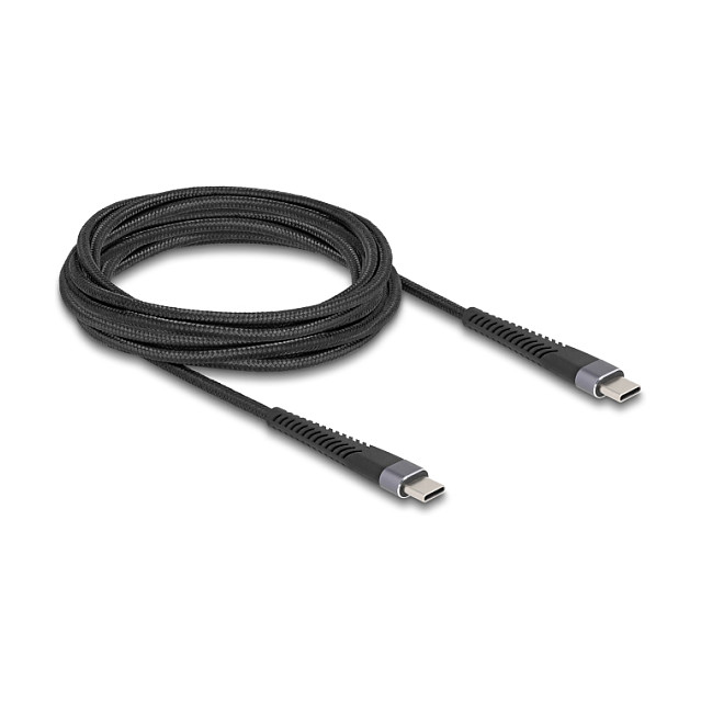 DeLOCK Cable USB Tipo-C a Tipo-C 60W 3m Negro DeLOCK Cable USB Tipo-C a Tipo-C 60W 3m Negro