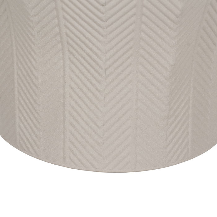 S/2 Maceteros Blanco Metal Decoración 25,50 X 25,50 X 44,50 S/2 Maceteros Blanco Metal Decoración 25,50 X 25,50 X 44,50