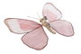 DKD Home Decor Decoración Colgante de Mariposa Multicolor