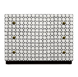 DKD Home Decor Cómoda Bone 23 Bicolor Hueso