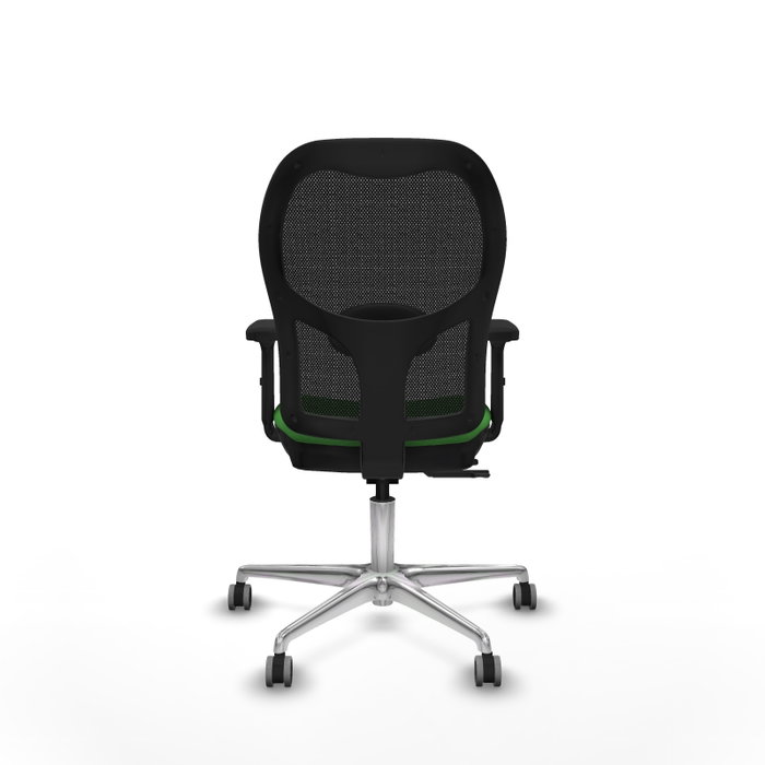 PIQUERAS Y CRESPO Silla de oficina Jorquera Verde con mecanismo Sincro/Traslack