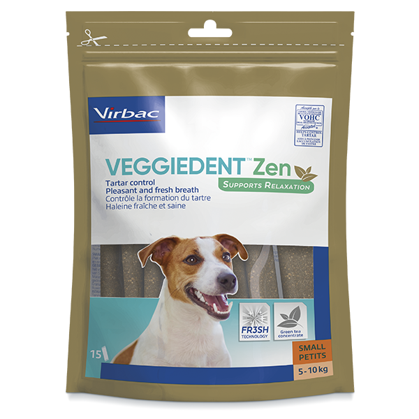 Virbac Veggiedent ZEN S 5-10 kg 15 láminas Virbac Veggiedent ZEN S 5-10 kg 15 láminas