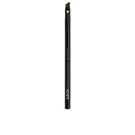 NYX Professional Makeup Brocha Angulada PRO BRUSH - Para Cejas y Eyeliner, Cerdas Naturales y Sintéticas - 1 Unidad