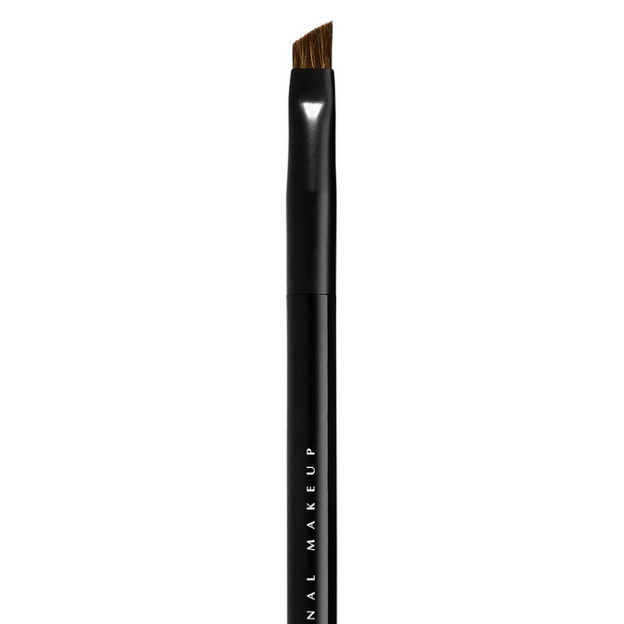 NYX Professional Makeup Brocha Angulada PRO BRUSH - Para Cejas y Eyeliner, Cerdas Naturales y Sintéticas - 1 Unidad
