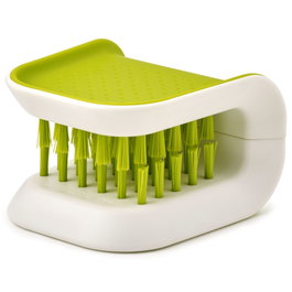 Joseph Joseph BladeBrush Verde - Cepillo para Limpieza de Cuchillos y Cubiertos