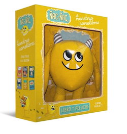 BRUÑO, Ñac-ñac, el monstruo comelibros (Libro y Peluche) - Emma Yarlett