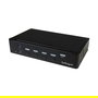 StarTech Comutador KVM de 4 Puertos DisplayPort con Hub USB 3.0 - 4K Ultra HD 30Hz 3840x2160p - Montaje en Rack