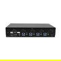 StarTech Comutador KVM de 4 Puertos DisplayPort con Hub USB 3.0 - 4K Ultra HD 30Hz 3840x2160p - Montaje en Rack