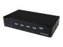 Startech.com Switch KVM SV431Dpu3A2 4 Puertos DisplayPort 4K con Hub USB 3.0