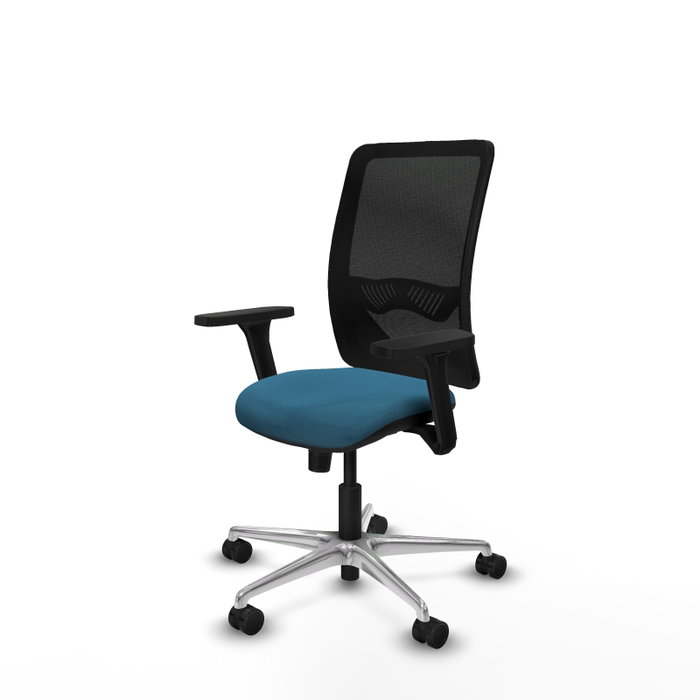 PIQUERAS Y CRESPO Silla de oficina Zulema Verde petróleo y Negro PIQUERAS Y CRESPO Silla de oficina Zulema Verde petróleo y Negro