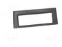 ACV Bastidor de montaje de radio para Fiat 1 DIN negro
