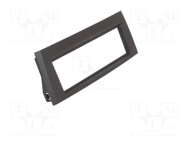 ACV Bastidor de montaje de radio para Fiat 1 DIN negro