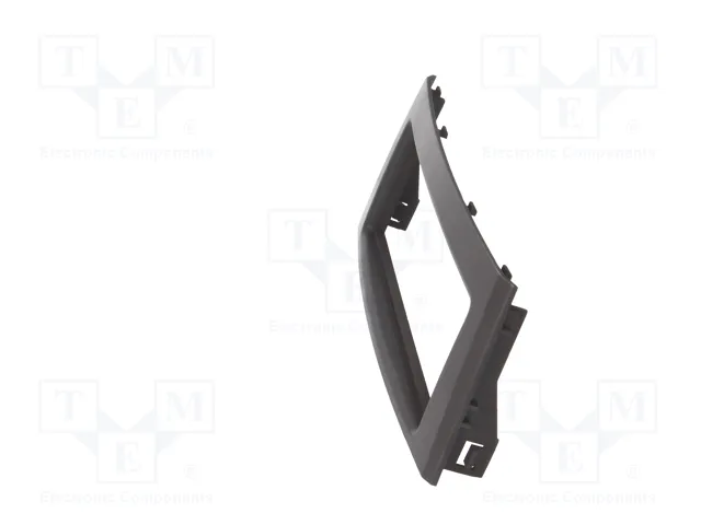 ACV Bastidor de montaje de radio para Fiat 1 DIN negro