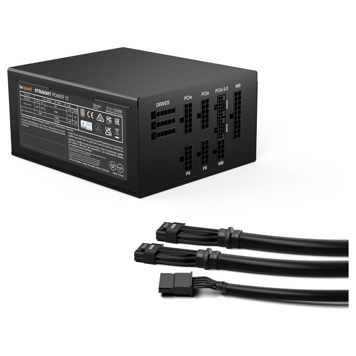 Be Quiet! Straight Power 12 1200W, Fuente de Alimentación, 80 Plus Platinum, Modular