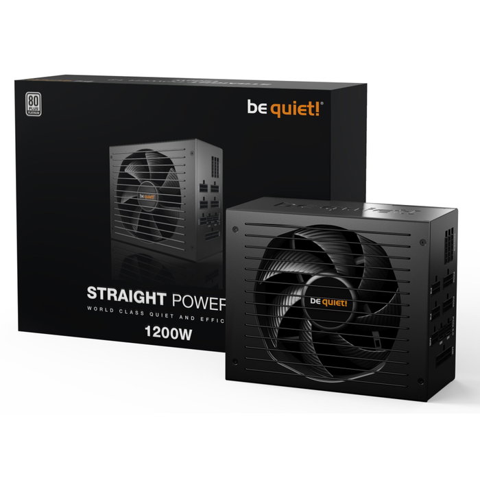 be quiet! Straight Power 12 1200W ATX 3.0 Platinum Negro be quiet! Straight Power 12 1200W ATX 3.0 Platinum Negro