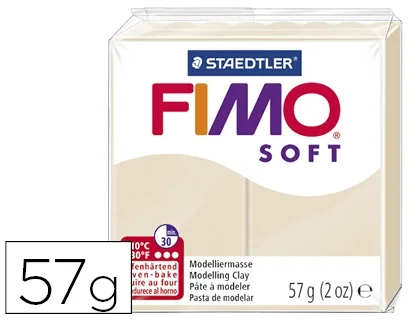 Staedtler Pasta de modelar Fimo Soft 57 gr Color Tierra Staedtler Pasta de modelar Fimo Soft 57 gr Color Tierra