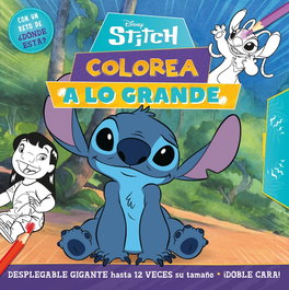 DISNEY LIBROS, Stitch. ¡Colorea a lo grande!