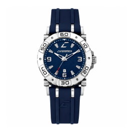 Chronotech RW0039 con correa de silicona azul