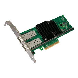 Intel Ethernet Converged Network Adapter X710-DA2, Tarjeta de red 10Gb con 2 puertos SFP+ para servidores, PCIe 3.0, perfil bajo