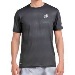 Camiseta de Manga Corta Hombre Bullpadel Mofero Negro Pádel 36,5