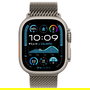 Apple Watch Ultra 2 GPS + Cellular - Reloj Inteligente 49 mm con Correa Milanés de Titanio Natural, Pantalla OLED, 64 GB, Resistent al Agua 100 m, watchOS 11