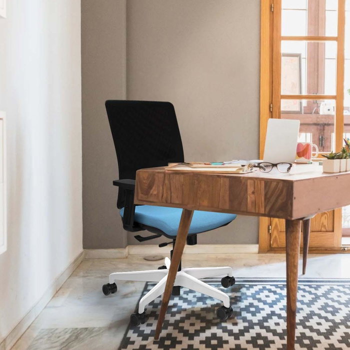 PIQUERAS Y CRESPO Silla de oficina Haches Verde oliva y Blanco PIQUERAS Y CRESPO Silla de oficina Haches Verde oliva y Blanco