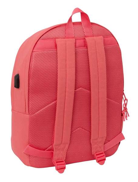 Safta Mochila Doble para Portátil 15,6" con USB 31x44x18 cm