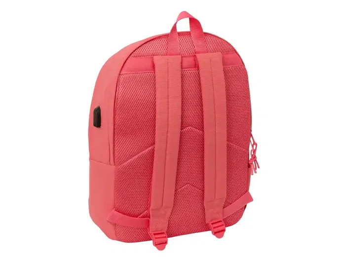 Safta Mochila Doble para Portátil 15,6'' con USB Basics