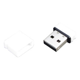 Inter-Tech DMG-02 Adaptador WiFi USB Nano Inalámbrico de 150 Mbit/s en Blanco para Windows y Linux