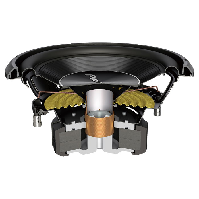 Pioneer TS-A250D4 Subwoofer para Coche con Bobina de Voz Dual
