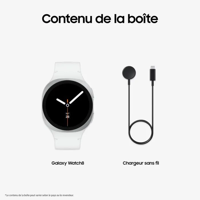 Samsung SAM8806097415732 Galaxy Watch8 Reloj Inteligente con Bluetooth 40 mm Plateado Samsung SAM8806097415732 Galaxy Watch8 Reloj Inteligente con Bluetooth 40 mm Plateado
