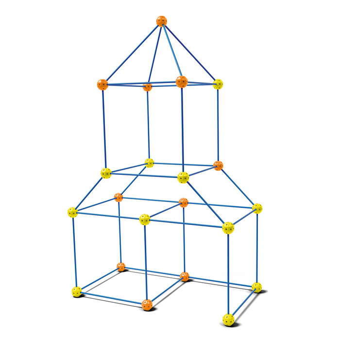 World Brands Xt4803203 Juego de Construcción con Varillas y Conexiones para +5 Años