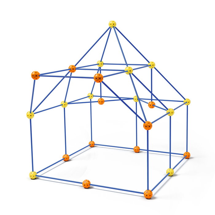 World Brands Xt4803203 Juego de Construcción con Varillas y Conexiones para +5 Años