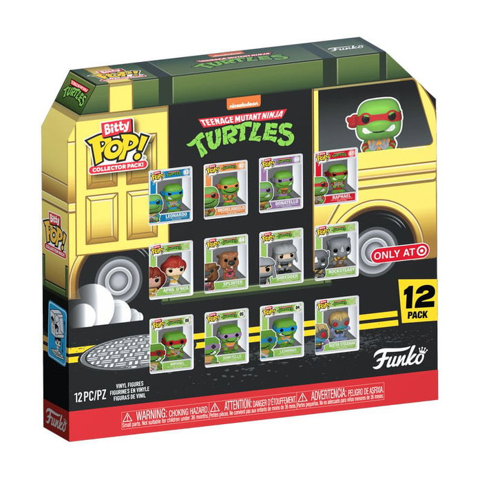 Tortugas Ninja Pack de 12 Figuras Bitty POP! Vinyl 2,5 cm Tortugas Ninja Pack de 12 Figuras Bitty POP! Vinyl 2,5 cm