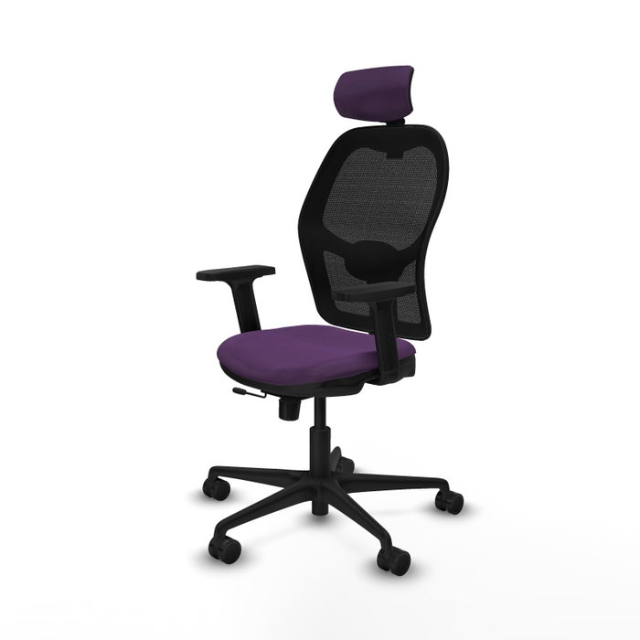 PIQUERAS Y CRESPO Silla de oficina Jorquera Morada con mecanismo Sincro/Traslack PIQUERAS Y CRESPO Silla de oficina Jorquera Morada con mecanismo Sincro/Traslack