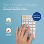 R-Go Tools Numpad Break Bluetooth Blanco