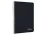 Liderpapel Cuaderno Espiral Witty A4 Tapa Dura Negro