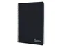 Liderpapel Cuaderno Espiral Witty A4 Tapa Dura Negro