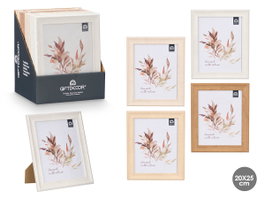 GIFTDECOR Portafotos Curva 20x25 cm Surtido (Set de 24)
