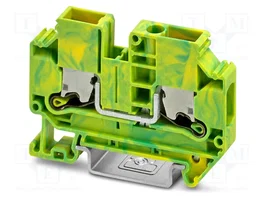 PHOENIX CONTACT XTV 6-PE Conector de carril de 2 bornas
