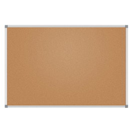 MAUL Tablón de anuncios de corcho marrón 90,0 x 60,0 cm