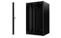 Lanview Armario Rack 19 pulg. Logon 20U 60 x 56 Montaje en Pared Pro Negro