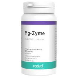 CODIVAL Mg-Zyme 100Mg. 100Cap. - Suplemento de Magnesio Elemental